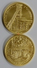  Zlatá mince ČR-2500 Kč Důl Michal v Ostravě, B.K. ,  999,9/1000, 7,78g 