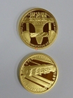 Zlatá mince ČR 2500 Kč zdymadlo na Labi pod Střekovem PROOF,  999,9/1000, 7,78g