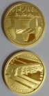 Zlatá mince ČR 2500 Kč zdymadlo na Labi pod Střekovem BK, 999,9/1000, 7,78g